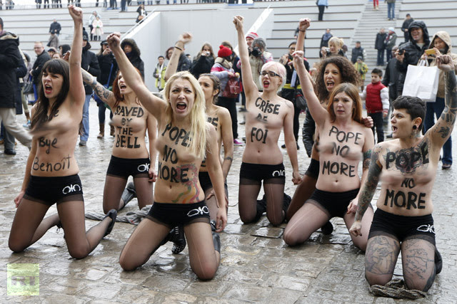Resultado de imagen de feministas ukranianas fem