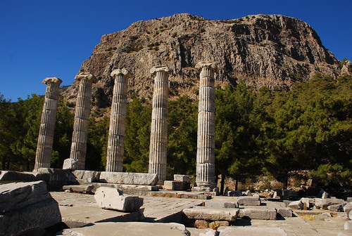 the ruins of Priene