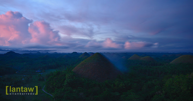 Chocolate Hills at Dawn