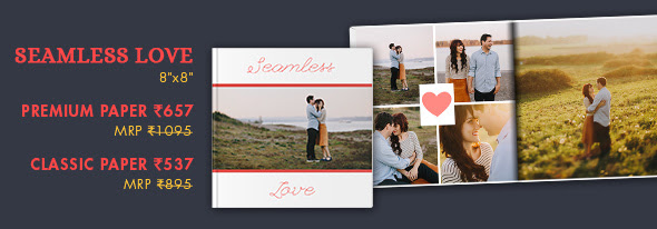 8X8 PHOTO BOOK AT RS. 657 MRP RS. 1095