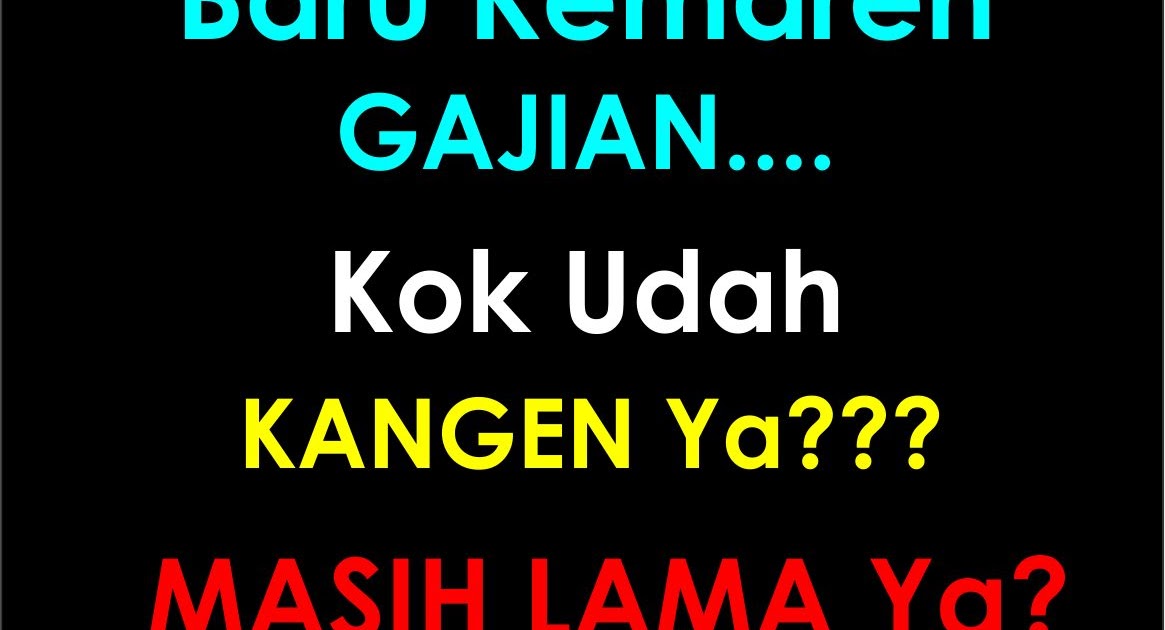 Dp bbm nunggu gajian bergerak