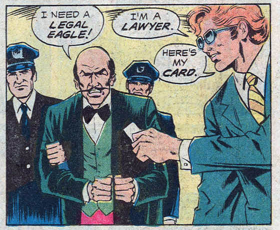 '...which I'll purposefully hand to you with my left hand even though I can hear that you're on my right, because my right sleeve is freaking MASSIVE.' Spidey-Super Stories #43