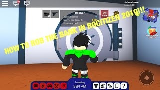 How To Get Robux With Rixty How To Rob The Bank In Roblox Rocitizens - money codes for roblox rocitizens auxgg