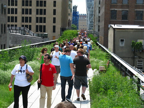 Don't visit the High Line in the middle of the day like I did. Go early or late, I think.