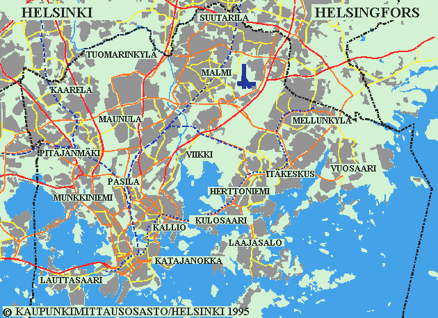 Helsinki Ja Kartta | Kartta