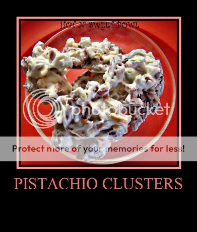 Pistachio Cranberries Clusters
