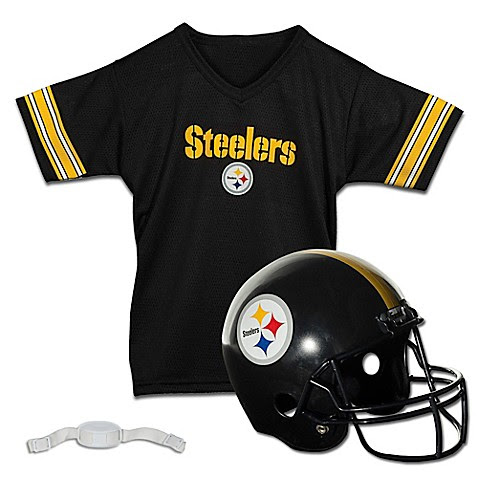NFL Pittsburgh Steelers Kids Helmet/Jersey Set buybuy BABY NFL Pittsburgh Steelers Kids Helmet/Jersey Set buybuy BABY