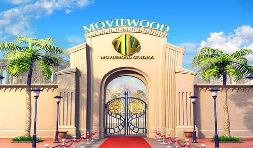Screenshots of the Moviewood for Android tablet, phone.