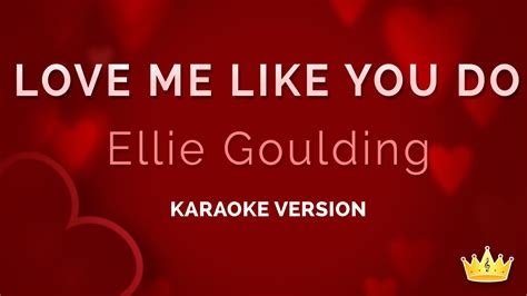 ellie goulding love     karaoke version