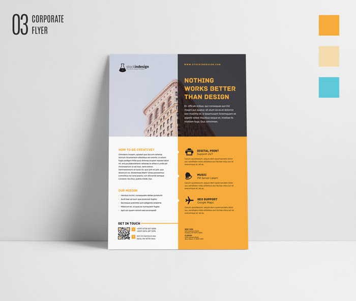 Libre de la plantilla Flyer Corporate