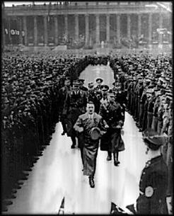 Fuhrer Adolf Hitler at Nuremberg Rally