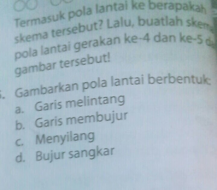 Gambarkan Pola Lantai Berbentuk Garis Melintang Ilmusosial Id