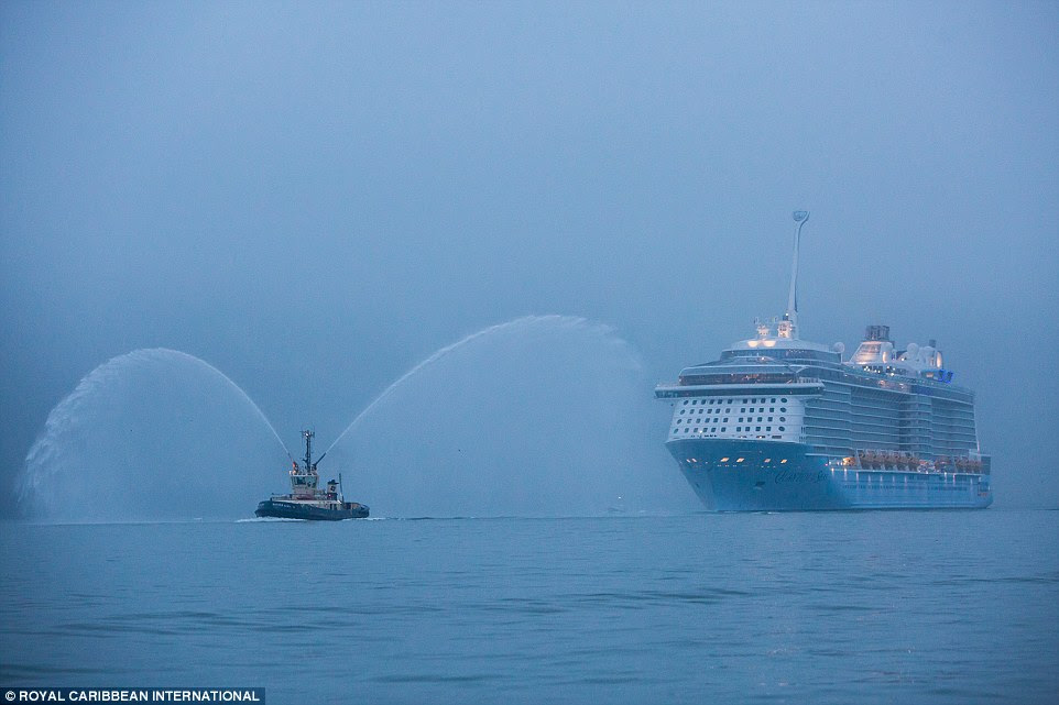 Quantum of the Seas will be followed by another Quantum class ship, Anthem of the Seas, next year
