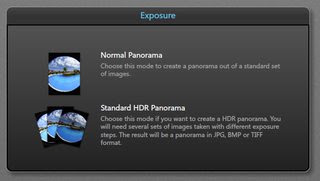 Pano-MAXX Stitcher wizard