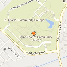 St Charles Community College Map - Maps For You