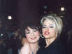 Roseanne, left, and Smith at the Spring/Summer Lane Bryant Lingerie Fashion Show in New York City in 2001.