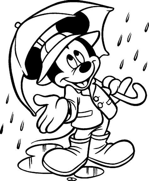 Mickey Mouse Coloring Pages Team colors Mickey Mouse Coloring Pages Team colors