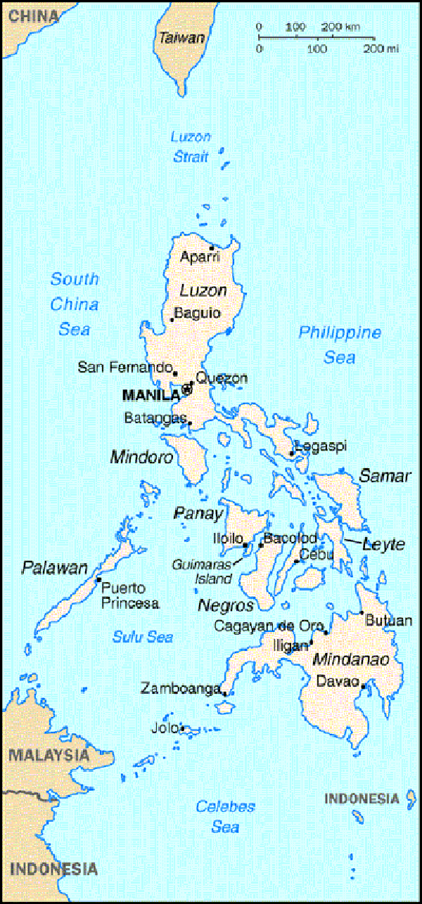 PHILIPPINE_LANDMARKS: The Philippine Map