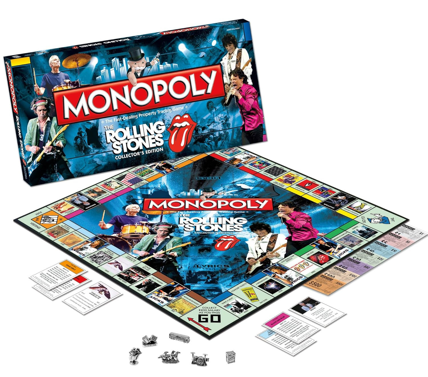 Monopoly Rolling Stones Monopoly Rolling Stones