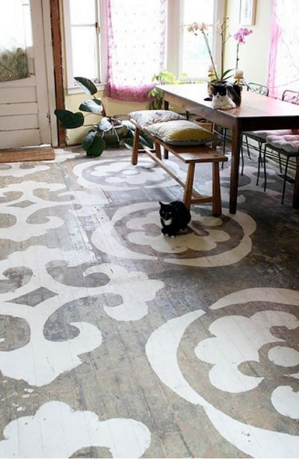 Creative Wood Floor Paint Decoration Art Works (12)
