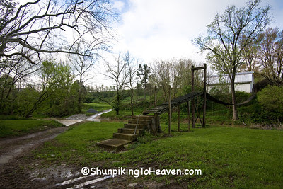 Farm with Swinging Bridge, Brown County, Ohio