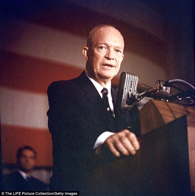 President Eisenhower refused to leave the White House during a drill in 1977. He wrote in his diary that his intention was 'to stay here as long as I live'