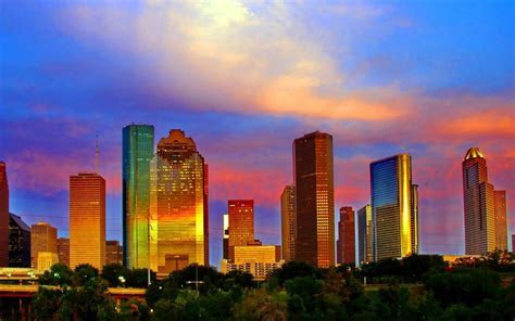 Houston Skyline Wallpapers HD wallpaper.wiki Houston Skyline Wallpapers HD wallpaper.wiki