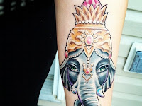 Good Luck Elephant Tattoo Meaning