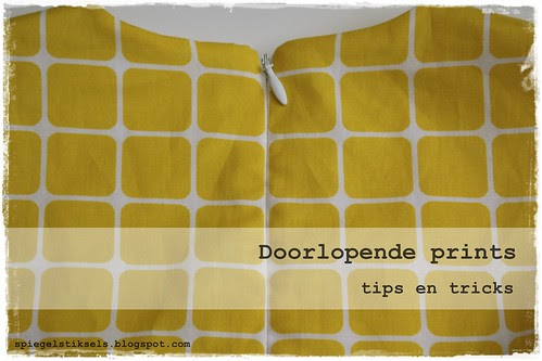 doorlopende prints - tips en trics