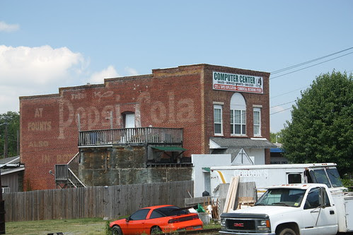 Pepsi-Cola Ghost Billboard - Rural Hall, NC