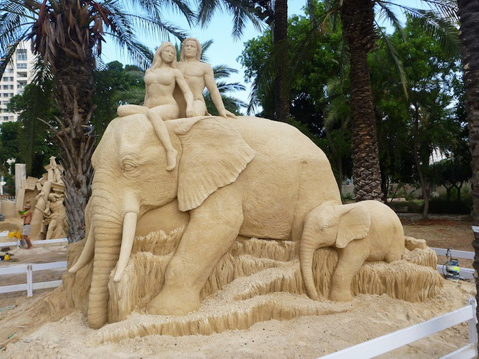 Скульптуры из песка от Сюзанны Раселер (Susanne Ruseler) 48051