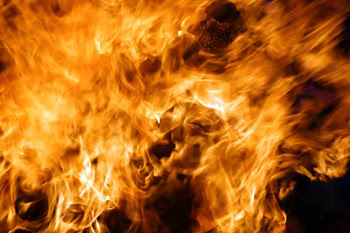 Image result for wife set herself ablaze