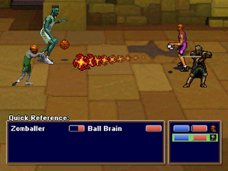 Wield Zaubers and various sporting equipment to defeat your foes!