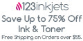 123inkjets.com, Printer Ink for Less, Save Up to 7