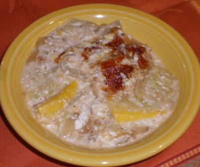 Summer Squash Gratin for Taste of Yellow