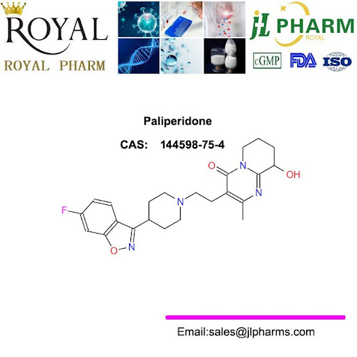 Ċina Personalizzata Paliperidone CAS 144598-75-4 Fornituri tal-Manifatturi