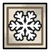 Snowflake Tile Pin