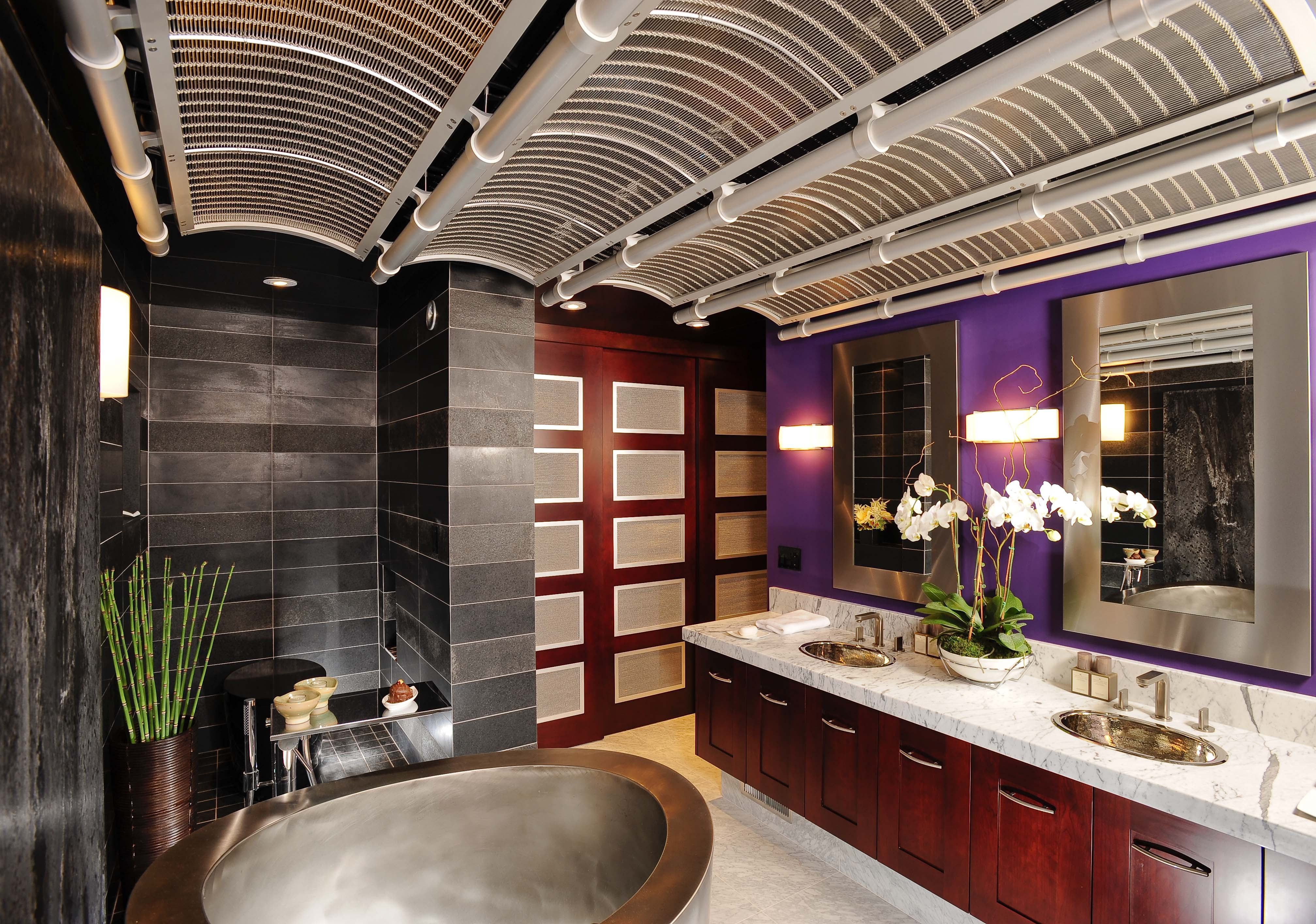 Asian Contemporary Bathroom by Danenberg Design Asian Contemporary Bathroom by Danenberg Design