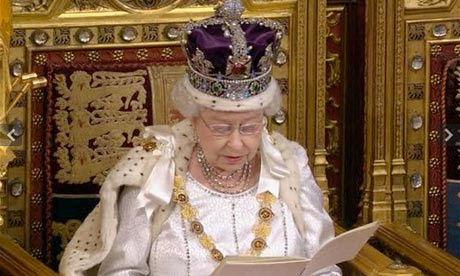 The Queen's speech at the State opening of Parliament