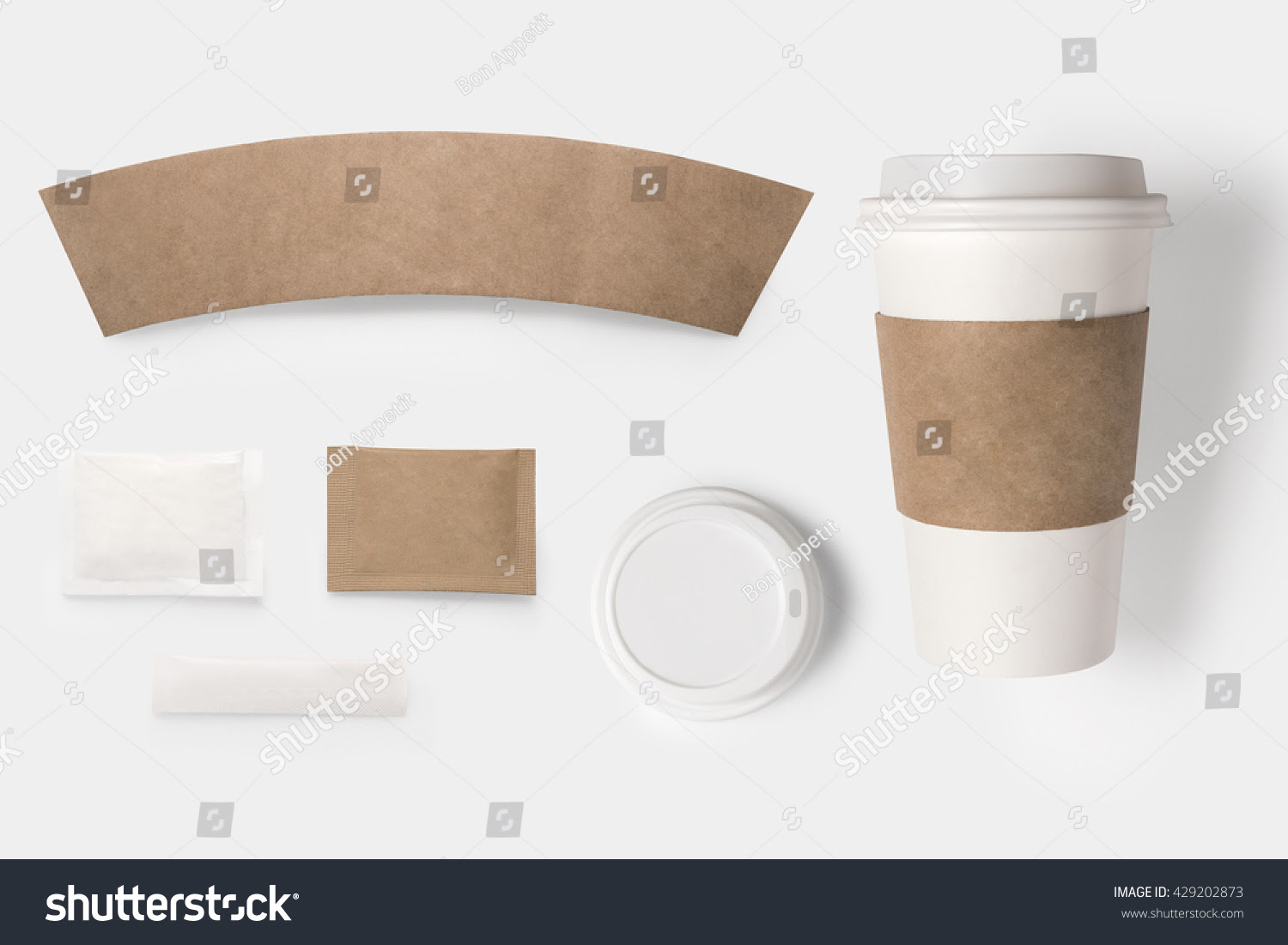 Paper Cup Holder Mockup Plastik Pp