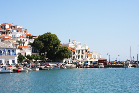 Skopelos town