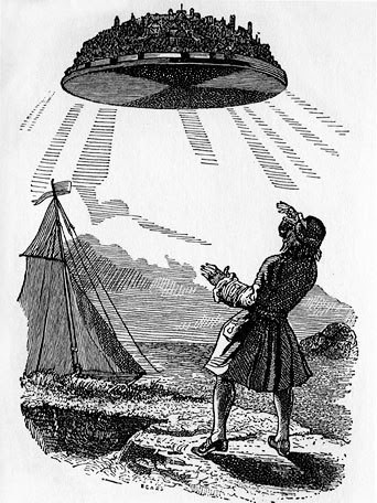 Ilustração original de 'As viagens de Gulliver' (Foto: Wikimedia Commons)