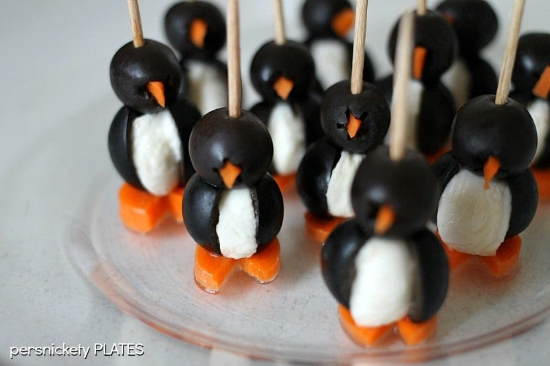 Simple Olive Penguins | Persnickety Plates