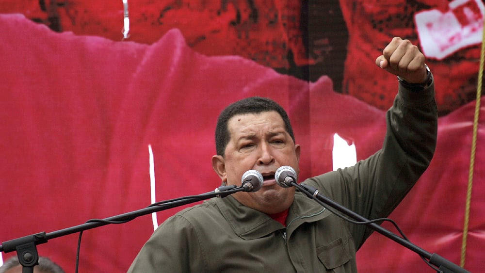 The face of socialism in the U.S. is grandfatherly Bernie Sanders. But the real face should be Venezuela's late socialist dictator Hugo Chavez, whose socialist policies have led to misery, chaos and death. (AP)
