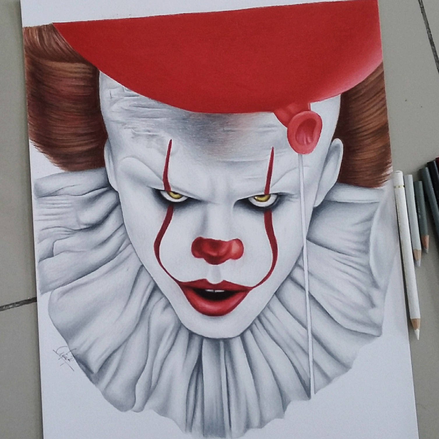 Featured image of post Pennywise Drawing 2017 drawing pennywise it 2017 commission