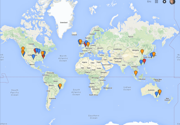 global cloud coverage