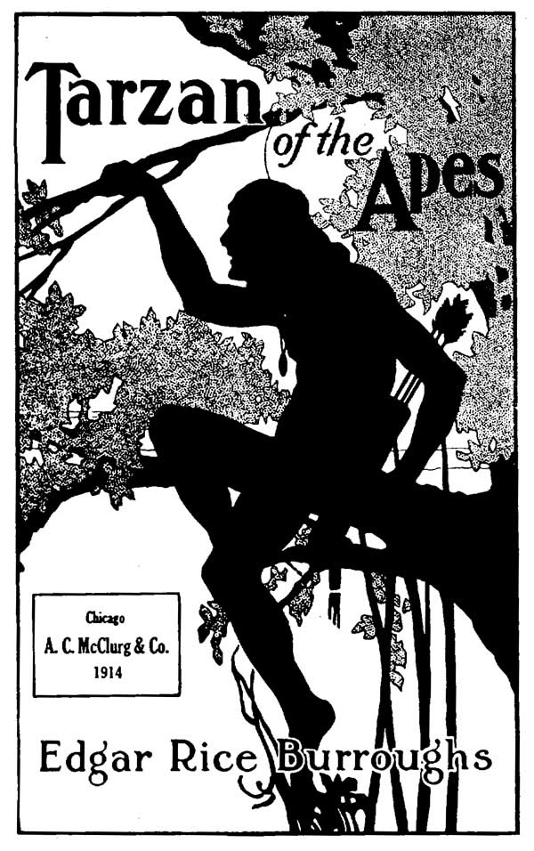 'Tarzan of the Apes' cover art
