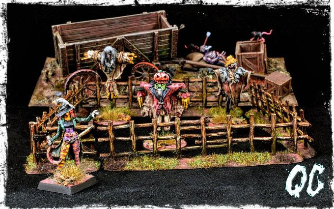 Autumn the Scarecrone - Bombshell Miniatures & Scarecrows - Ristuls Extraordinary Market by Quidam Corvus