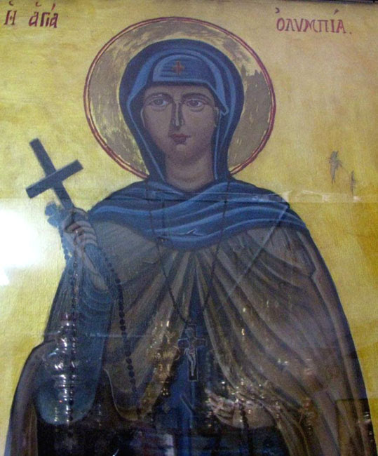 img abbess Olympia of Mytilene