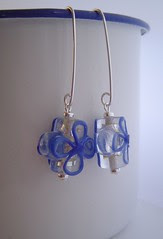 new chunky glass flowers